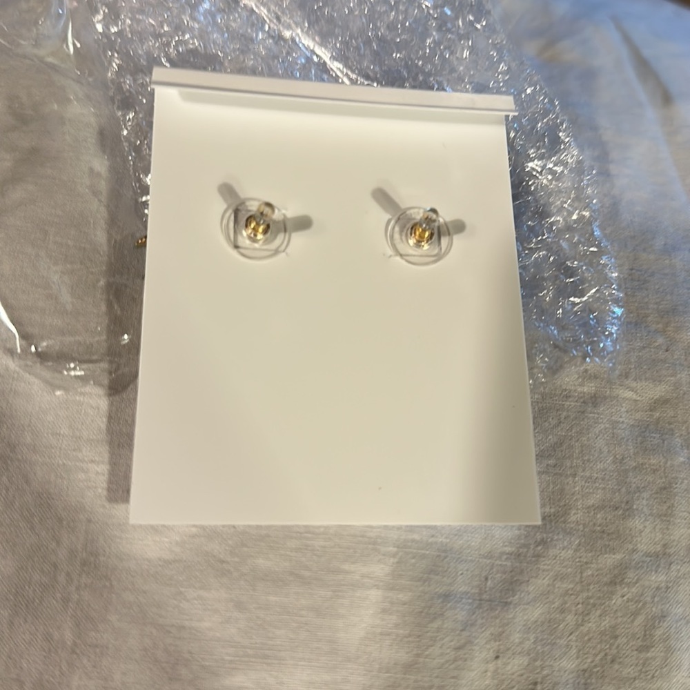 NIP Baublebar Palm Tree Statement Post Earrings! - Picture 4 of 5